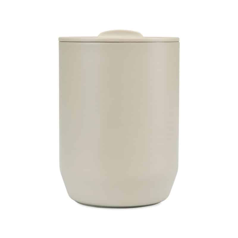 Custom Aviana Rowan Recycled Stainless Steel Wine Tumbler - 15 Oz. - Taupe - 1