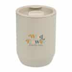 Custom Aviana Rowan Recycled Stainless Steel Wine Tumbler - 15 Oz. - Taupe - 4