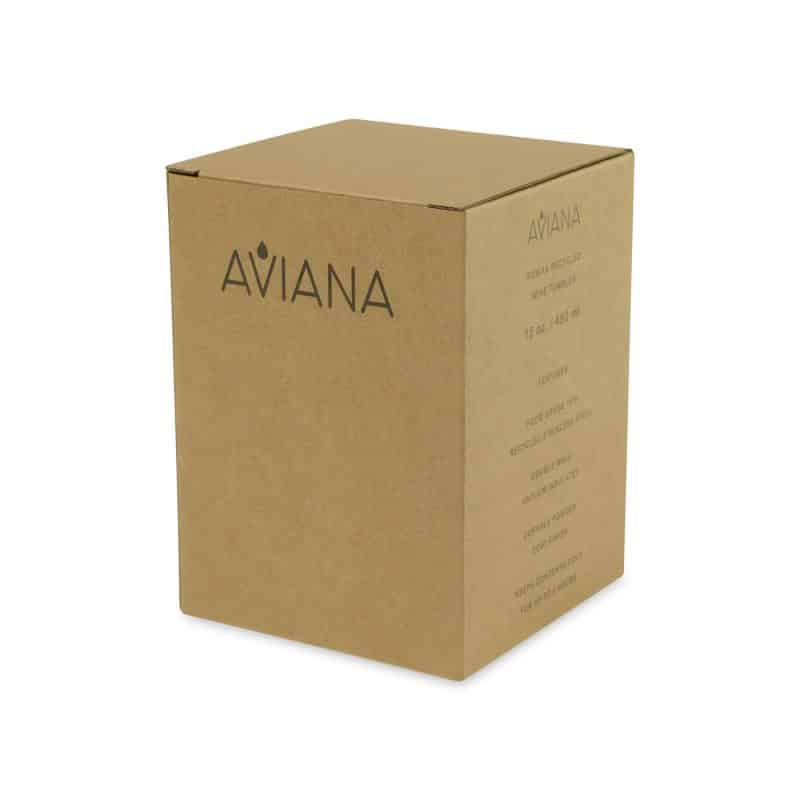 Custom Aviana Rowan Recycled Stainless Steel Wine Tumbler - 15 Oz. - Taupe - 6