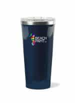 Custom CORKCICLE Tumbler - 16 Oz. - Gloss Navy - 2