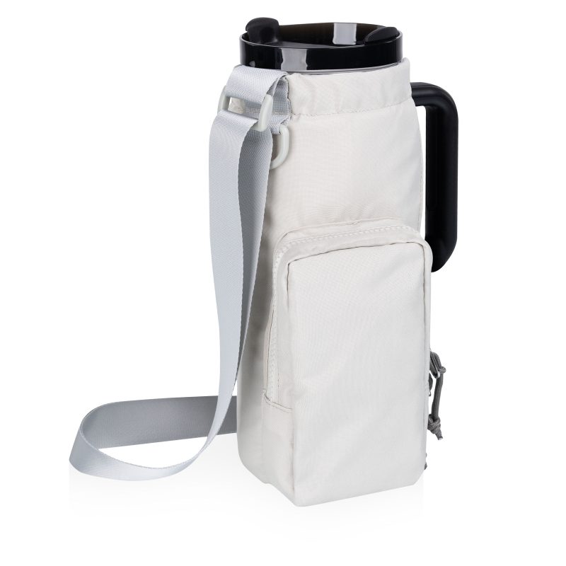 Custom Eclipse Tumber Tote with 40oz Stainless Travel Mug - 1