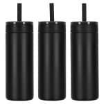 Custom Elyse 22 oz Eco-Friendly Leak Proof Vacuum Silicone Straw Tumbler - 3