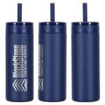 Custom Elyse 22 oz Eco-Friendly Leak Proof Vacuum Silicone Straw Tumbler - 6