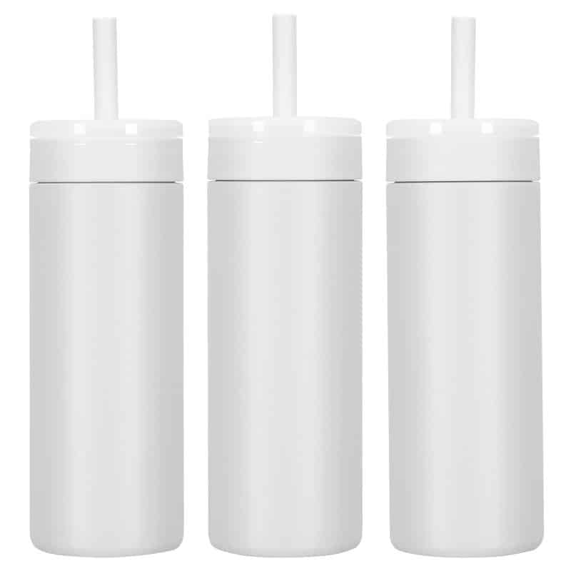 Custom Elyse 22 oz Eco-Friendly Leak Proof Vacuum Silicone Straw Tumbler - 9