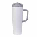 Custom FlipSwitch 40 oz Recycled Stainless Steel Tumbler with Handle - 1