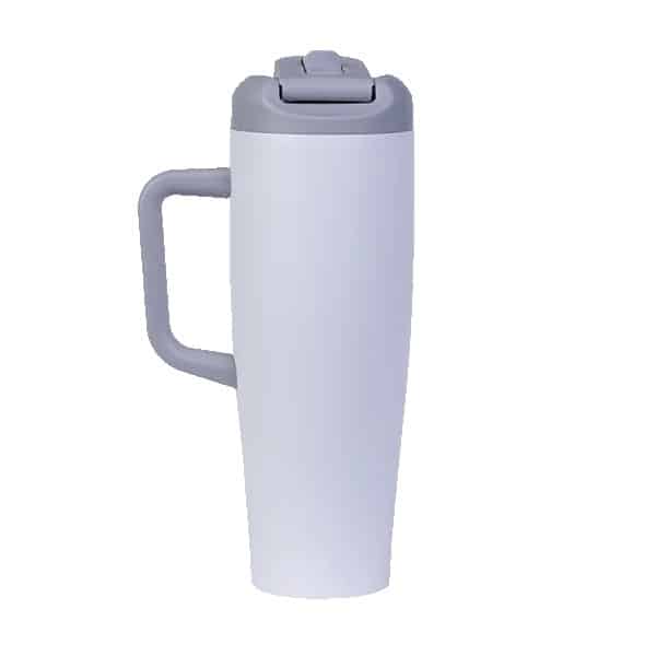 Custom FlipSwitch 40 oz Recycled Stainless Steel Tumbler with Handle - 2