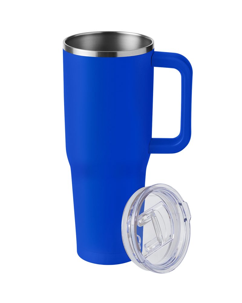 Custom Harriton 40 oz Vacuum Insulated Stainless Steel Travel Tumbler - 8