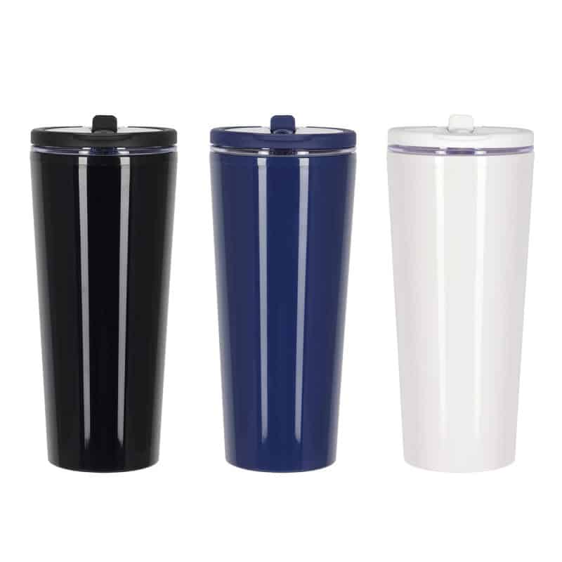 Custom Larsen 24 oz Recycled Acrylic Straw Tumbler w/ Handle - 1