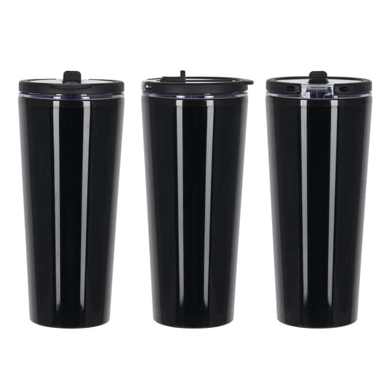 Custom Larsen 24 oz Recycled Acrylic Straw Tumbler w/ Handle - 3