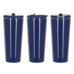 Custom Larsen 24 oz Recycled Acrylic Straw Tumbler w/ Handle - 5
