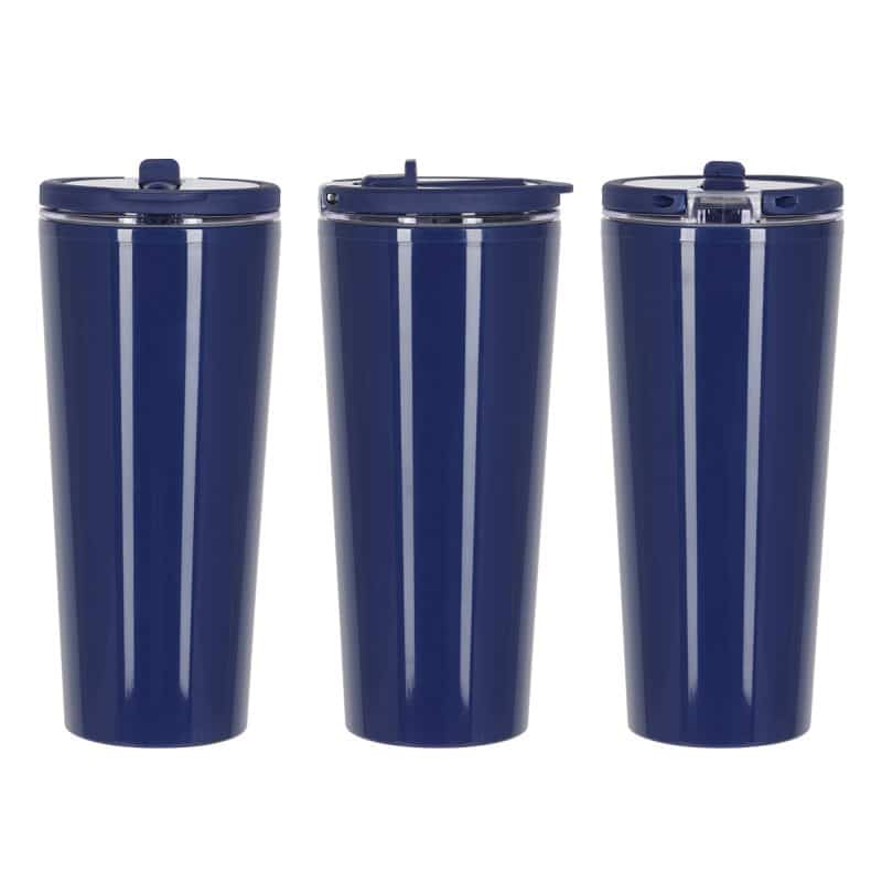Custom Larsen 24 oz Recycled Acrylic Straw Tumbler w/ Handle - 5