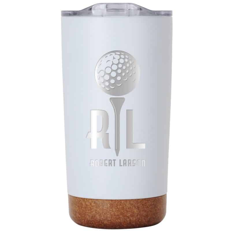 Custom Pod Cork Bottom Stainless Tumbler 18 Oz - 2