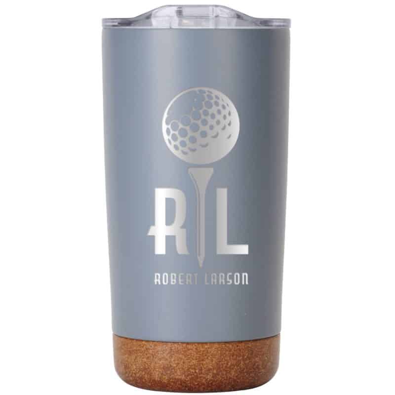 Custom Pod Cork Bottom Stainless Tumbler 18 Oz - 3