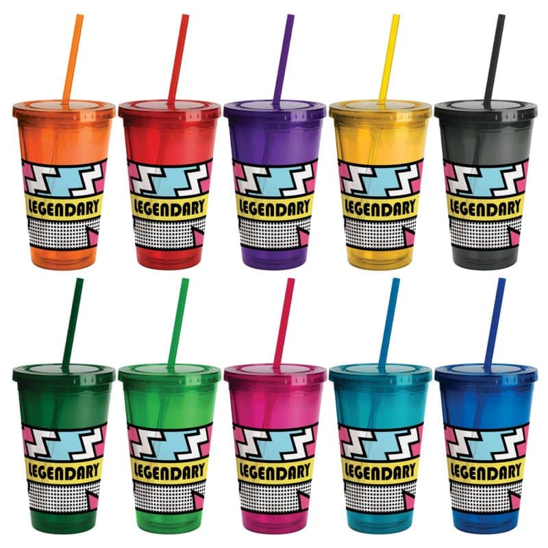 Custom Pod Full Color Sunplash Color Tumbler 16 Oz - 5