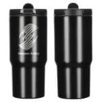 Custom Quincy 25 oz Eco-Friendly Vacuum Insulated Tumbler w/ Removable Straw - 2