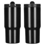Custom Quincy 25 oz Eco-Friendly Vacuum Insulated Tumbler w/ Removable Straw - 3
