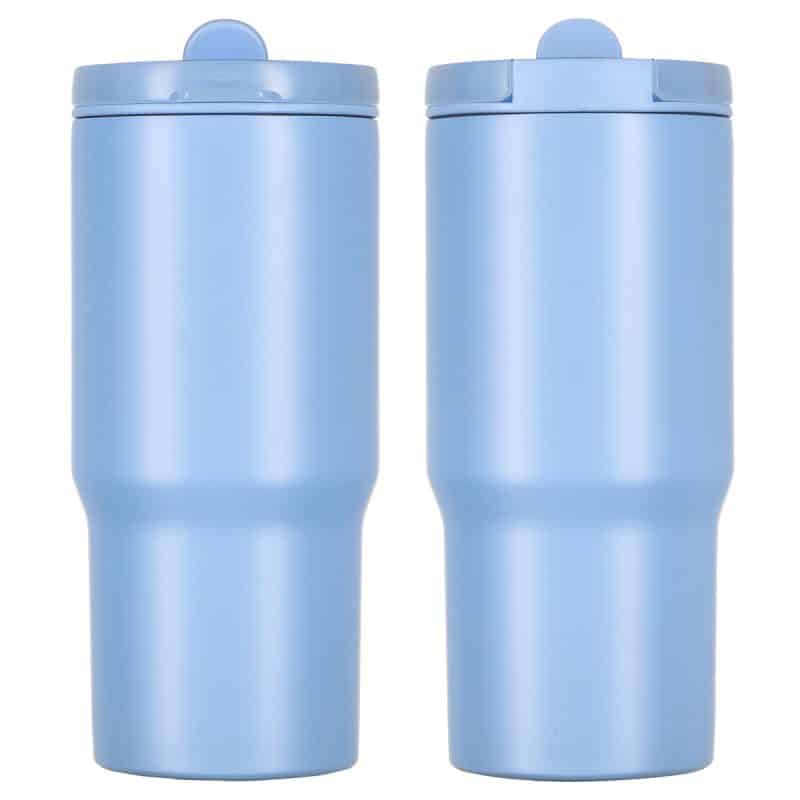 Custom Quincy 25 oz Eco-Friendly Vacuum Insulated Tumbler w/ Removable Straw - 5