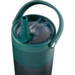 Custom ROOTS Ceramic Lined Travel Tumbler w/ Straw 20oz - 7