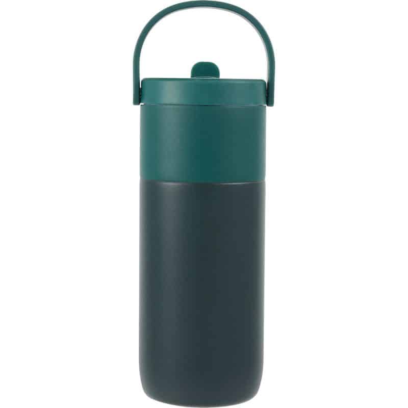 Custom ROOTS Ceramic Lined Travel Tumbler w/ Straw 20oz - 9