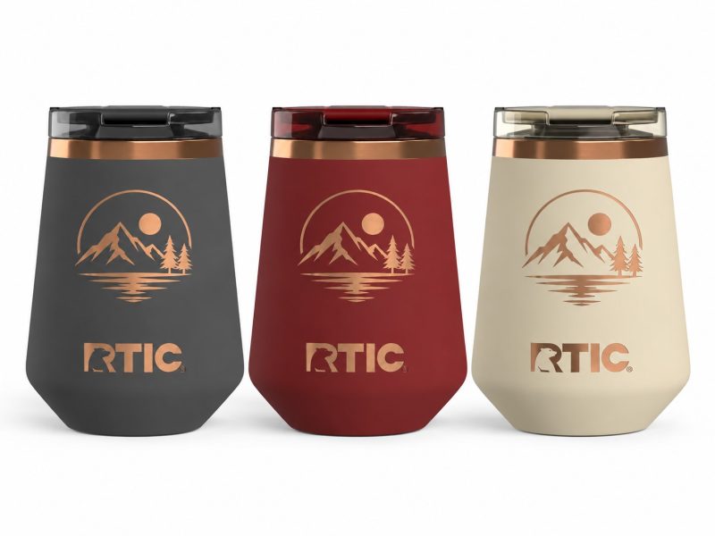 Custom RTIC® 12oz Happy Hour Wine Tumbler
