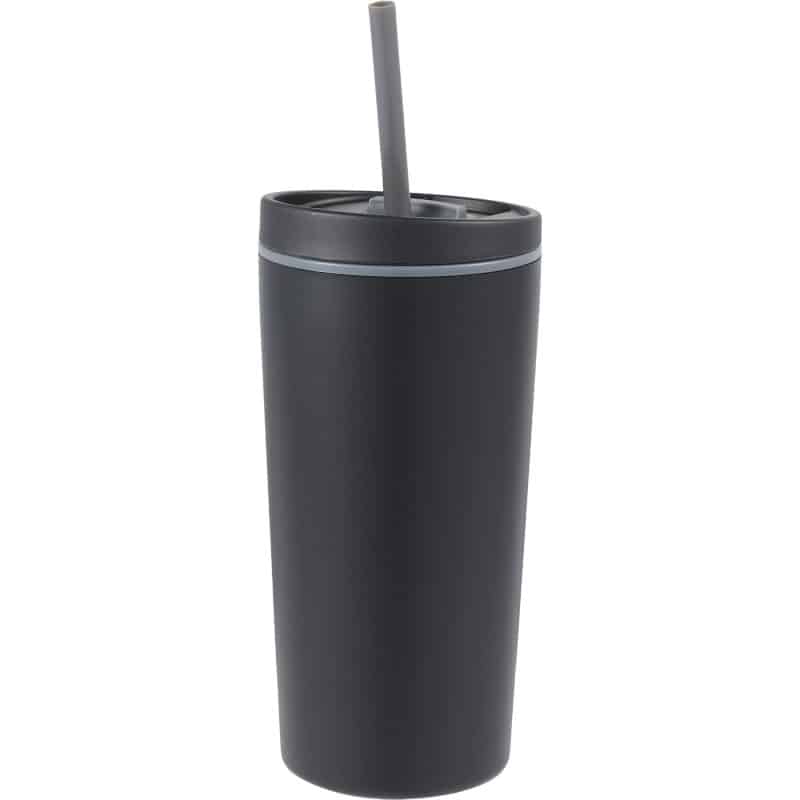 Custom Santino Recycled Tumbler w/ Dual Function Lid 16oz - 3