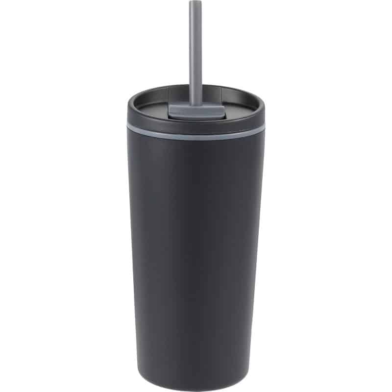 Custom Santino Recycled Tumbler w/ Dual Function Lid 16oz - 5