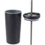 Custom Santino Recycled Tumbler w/ Dual Function Lid 16oz - 6
