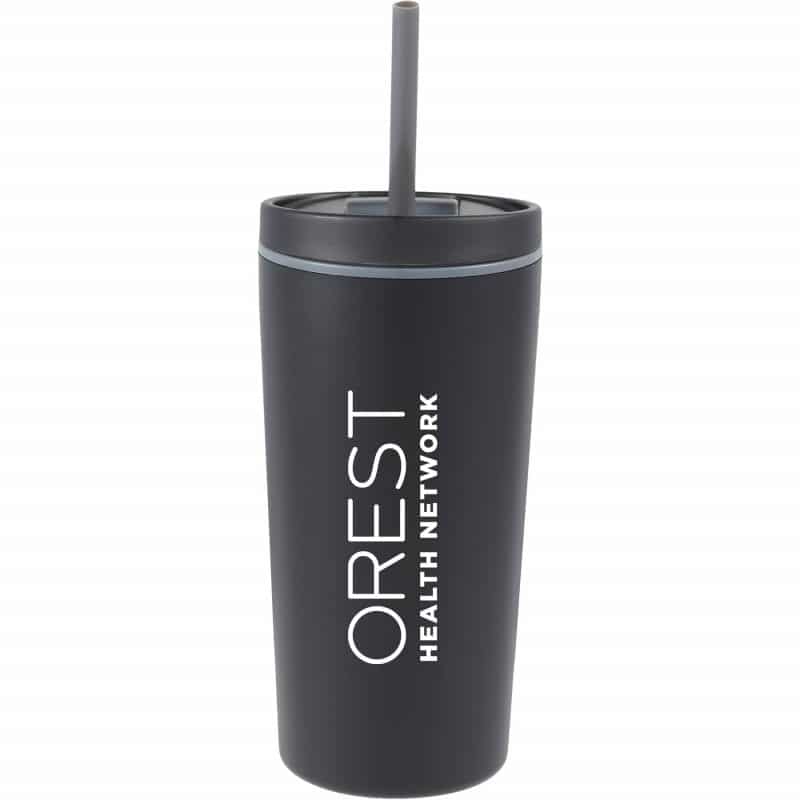 Custom Santino Recycled Tumbler w/ Dual Function Lid 16oz