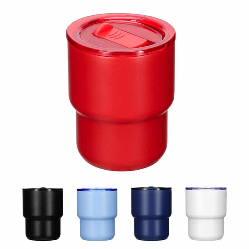 Custom Savor 10 oz Eco-Friendly Ceramic-lined Vacuum Insulated Stackable Tumbler - 1