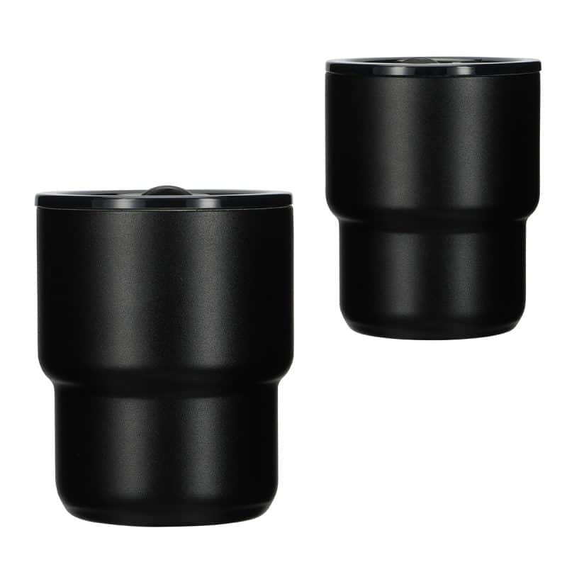 Custom Savor 10 oz Eco-Friendly Ceramic-lined Vacuum Insulated Stackable Tumbler - 3