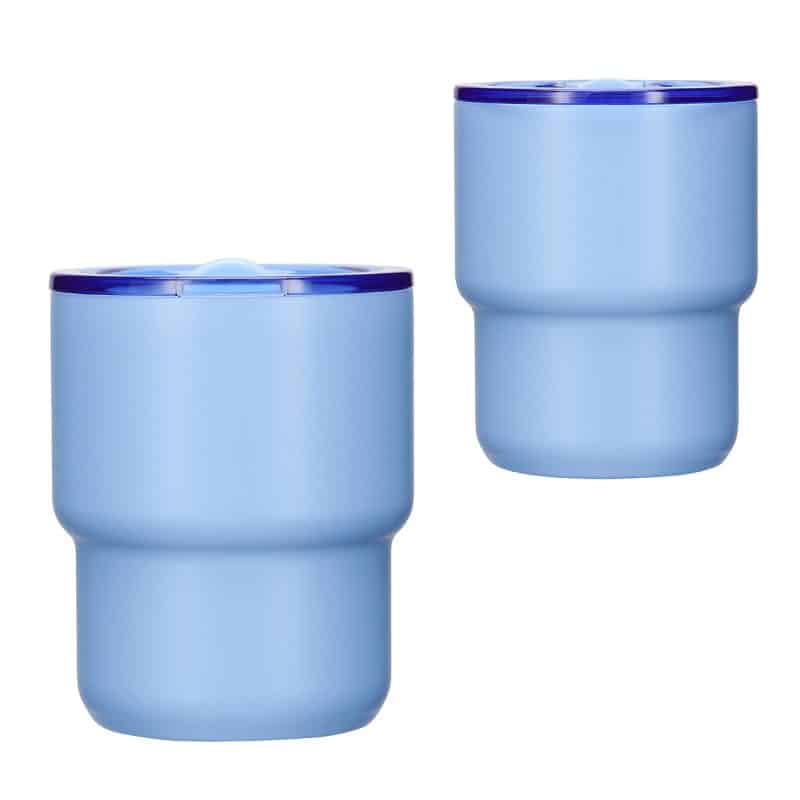 Custom Savor 10 oz Eco-Friendly Ceramic-lined Vacuum Insulated Stackable Tumbler - 5