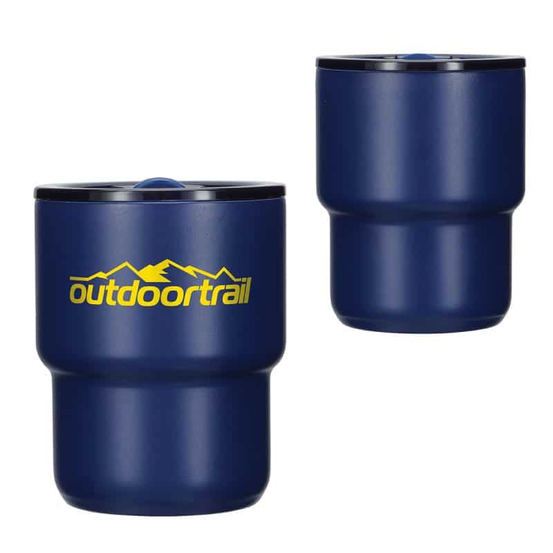 Custom Savor 10 oz Eco-Friendly Ceramic-lined Vacuum Insulated Stackable Tumbler - 6