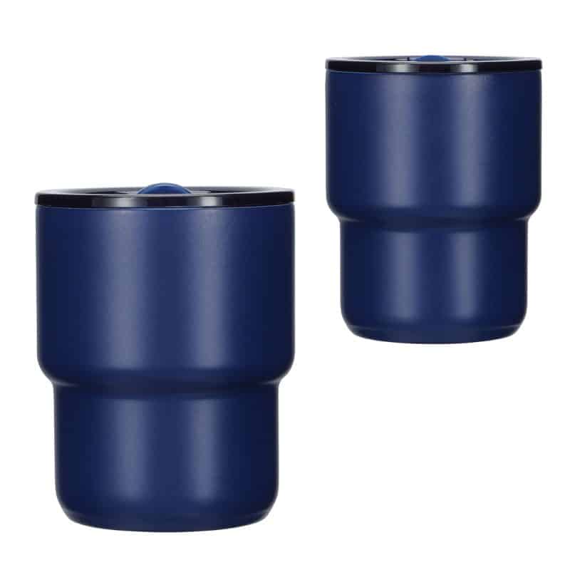 Custom Savor 10 oz Eco-Friendly Ceramic-lined Vacuum Insulated Stackable Tumbler - 7