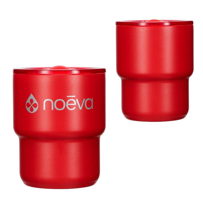 Custom Savor 10 oz Eco-Friendly Ceramic-lined Vacuum Insulated Stackable Tumbler - 8