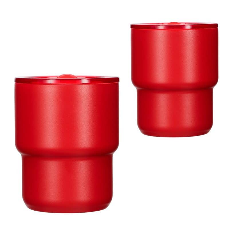 Custom Savor 10 oz Eco-Friendly Ceramic-lined Vacuum Insulated Stackable Tumbler - 9