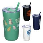 Custom Savor 16 oz Eco-Friendly Ceramic-lined Vacuum Insulated Tumbler