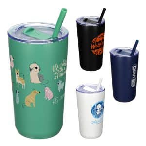 Custom Savor 16 oz Eco-Friendly Ceramic-lined Vacuum Insulated Tumbler