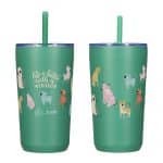 Custom Savor 16 oz Eco-Friendly Ceramic-lined Vacuum Insulated Tumbler - 4