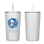 Custom Savor 16 oz Eco-Friendly Ceramic-lined Vacuum Insulated Tumbler - 8