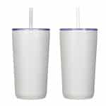 Custom Savor 16 oz Eco-Friendly Ceramic-lined Vacuum Insulated Tumbler - 9