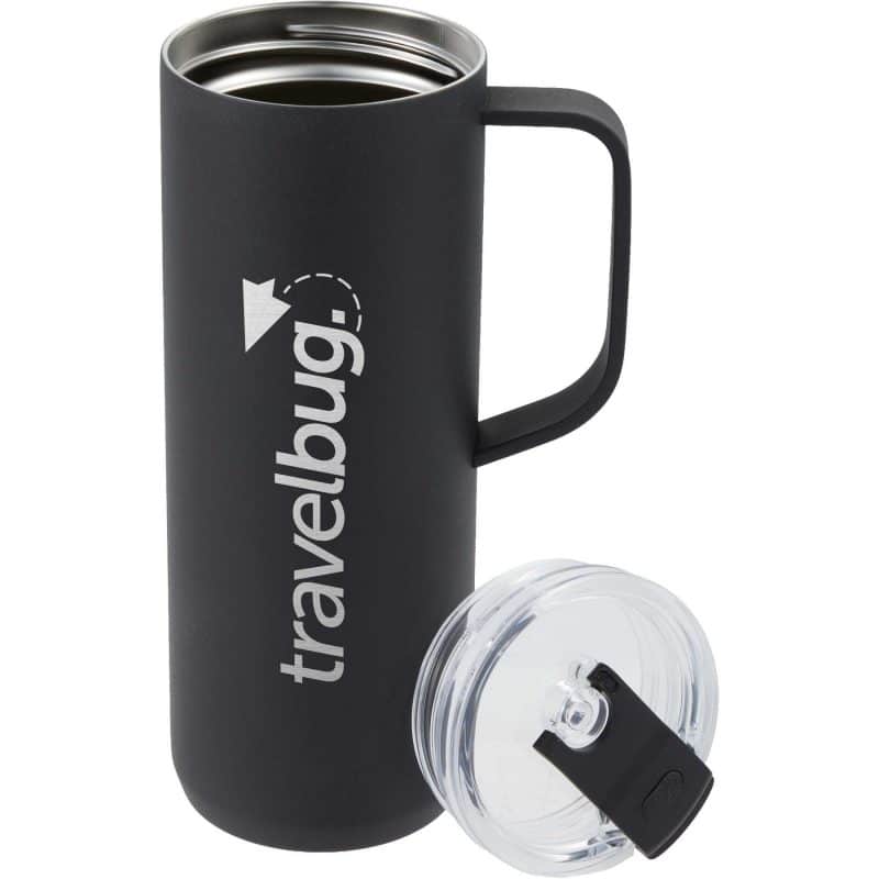 Custom Whitney Recycled Tall Tumbler w/ Flip Lid 20oz